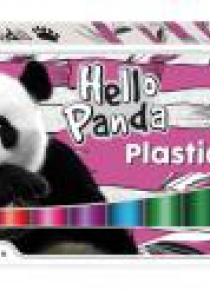 Plastelina 12 kolorów Panda
