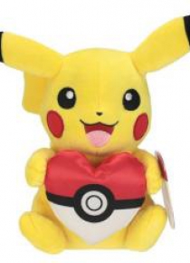 Pikachu plusz 20cm z sercem