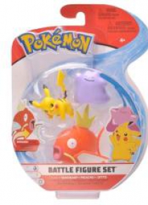 Pokemon Battle Magikarp + Pikachu + Ditto