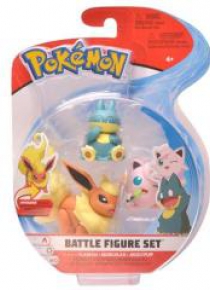 Pokemon Battle Flareon + Munchlax + Jigglypuff