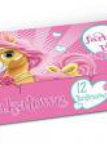 Farbki plakatowe 12 kolorów Princess Palace Pets