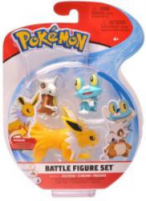 Pokemon Battle Jolteon + Cubone + Froakie