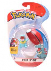 Pokemon Clip'N'Go Pokeball Totodile