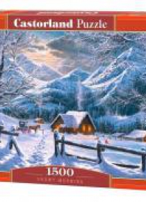 Puzzle 1500 Snowy Morning CASTOR