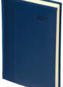 Kalendarz 2021 A4 Tyg. Carbon Paris granat