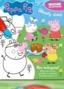 Świnka Peppa. Wodne kolorowanie. Wesoły dzień.