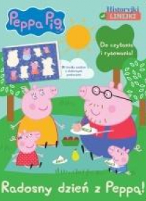 Świnka Peppa. Historyjki od linijki. Radosny dzień