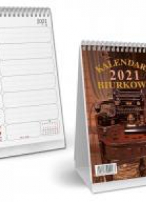Kalendarz 2021 biurkowy pionowy - spirala SB3 SAPT