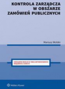 Kontrola zarządcza w obszarze zamówień publicznych