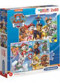 Puzzle 2x60 Paw Patrol