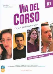 Via del Corso B1 podręcznik + 2CD + DVD EDILINGUA