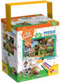 Puzzle z rączką 24 44 Koty 4