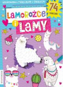 Kolorowanka. Lamorożce i Lamy