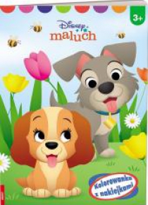 Disney Maluch. Kolorowanka z naklejkami