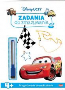 Disney Uczy. Auta. Zadania do zmazywania