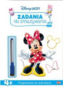 Disney Uczy. Minnie. Zadania do zmazywania