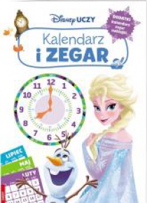 Disney Uczy. Kraina Lodu. Kalendarz i zegar
