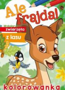 Ale frajda! Wykoloruj zwierzęta z lasu