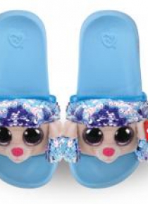 Ty Fashion cekinowe kapcie - Pudle tęczowe rozm.L