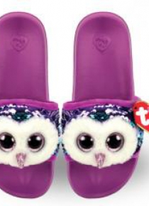 Ty Fashion cekinowe kapcie - Sowa rozm.S