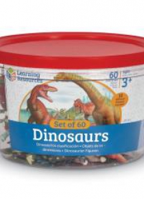Zestaw 60szt-Dinozaury, Figurki do nauki liczenia