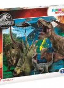 Puzzle 104 Super kolor Jurassic World