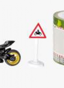 Siku 16 - Zestaw motocykl + taśma S1601