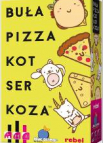 Buła, Pizza, Kot, Ser, Koza REBEL