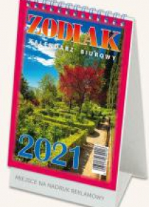 Kalendarz 2021 Biurowy Zodiak TELEGRAPH