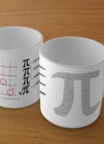 Kubek - Matematyka. Literka Pi