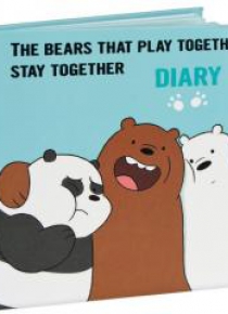 Pamiętnik na kłódkę We Bare Bears