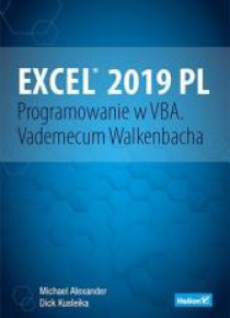 Excel 2019 PL. Programowanie w VBA. Vademecum