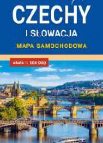 Mapa samochodowa. Czechy i Słowacja