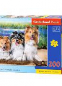 Puzzle 200 Shelties in the Lavender Garden CASTOR