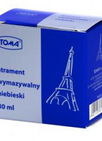 Atrament niebieski w butelce 30ml TOMA