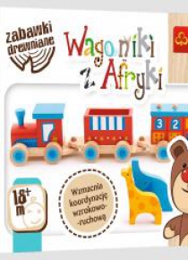 Zabawka drewniana - Wagoniki z Afryki TREFL