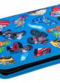 Piórnik z wyposażeniem 2kl Hot Wheels