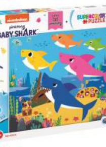 Puzzle 104 Maxi Super Kolor Baby Shark