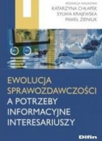 Ewolucja sprawozdawczości a potrzeby infor. ...