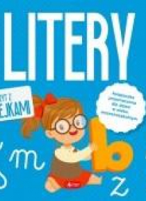 Litery z naklejkami