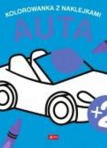 Auta. Kolorowanka z naklejkami