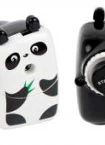 Temperówka plastikowa z korbką Panda