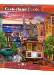 Puzzle 500 San Francisco Trolley CASTOR