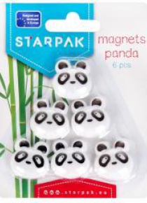 Magnes Panda 6szt