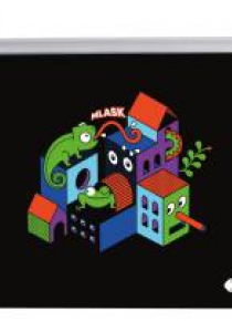 Teczka B4 PP z suwakiem Me&City mix HAPPY COLOR