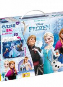 Puzzle dwustronne w walizeczce 60 Frozen