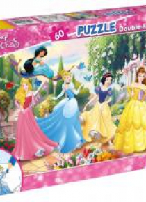 Puzzle dwustronne Plus 60 Princess