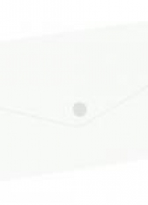 Koperta na zatrzask 254x130mm biała GRAND