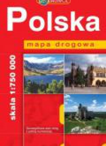 Mapa Drogowa DAUNPOL. Polska laminat
