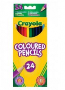 Kredki ołówkowe 24 kolory CRAYOLA